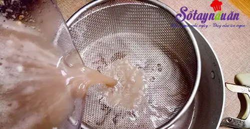 Canh cua rau dền cho ng&agrave;y nắng n&oacute;ng 4