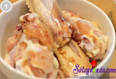 C&aacute;nh g&agrave; sốt tương c&agrave; cho b&eacute; 1