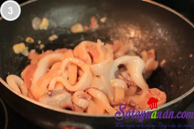 Đổi vị mực x&agrave;o nấm 3