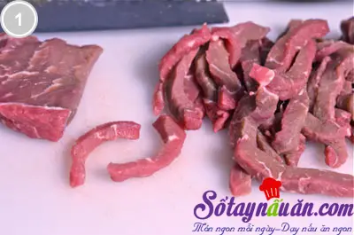 C&agrave; t&iacute;m x&agrave;o thịt b&ograve; 1