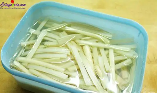 c&aacute;ch l&agrave;m gỏi ng&oacute; sen t&ocirc;m thịt 1