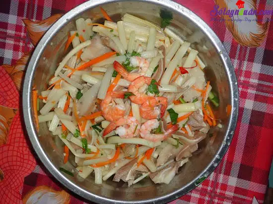 c&aacute;ch l&agrave;m gỏi thập cẩm 4