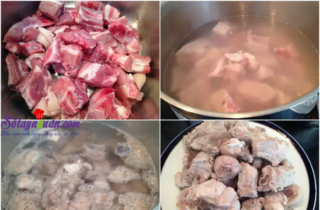 c&aacute;ch nấu ch&aacute;o tim heo cho b&eacute; ăn dặm 1