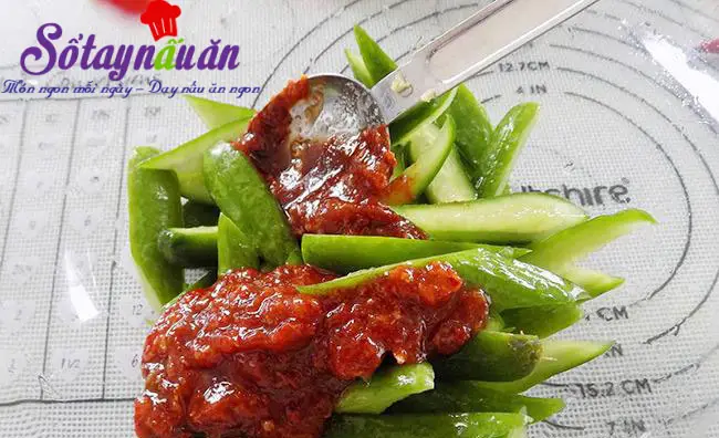 c&aacute;ch l&agrave;m kim chi dưa leo 6