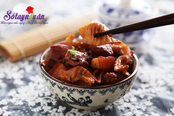 Hướng dẫn làm thịt kho măng tre cực ngon cực dễ kết quả