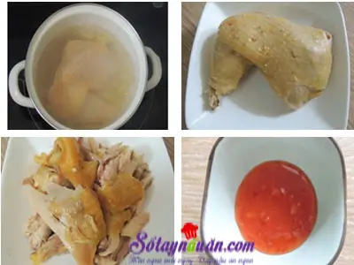 Nộm gà chua ngọt - thực đơn giảm cân 1
