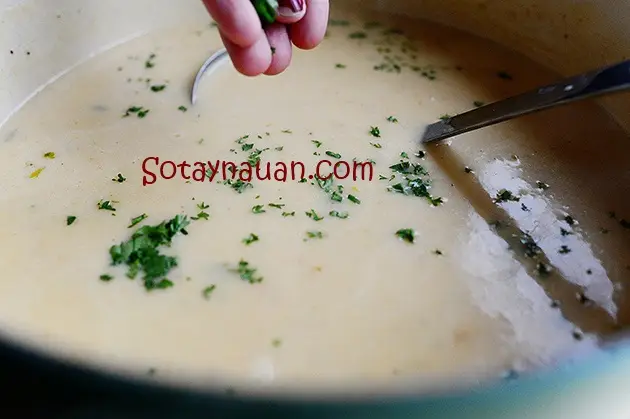 Cach nau sup khoai tay ngon, cach nau soup khoai tay ngon, mon ngon, nau an ngon, So Tay Nau An