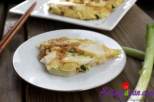 Đổi vị trứng rán khoai tây