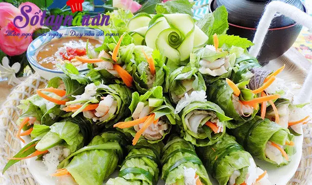 Học làm xà lách cuộn thịt ăn hoài không chán