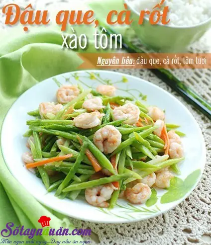 Đậu Que Xào Tôm: Món Ngon Gia Đình Chuẩn Vị, Dễ Làm