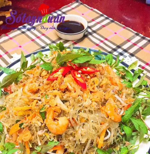 Hướng dẫn cách làm miến xào hải sản ngon cực dễ