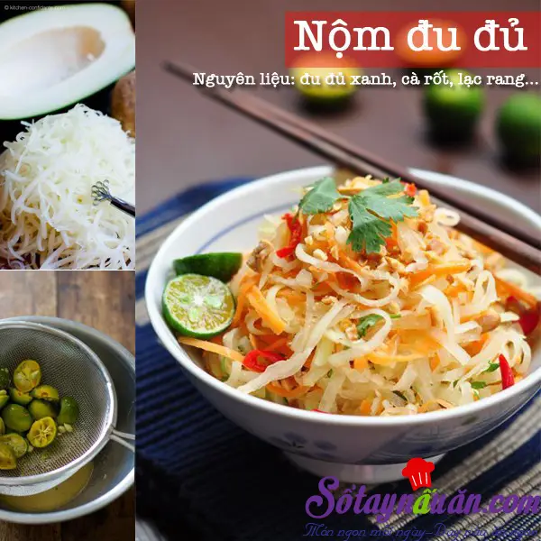 Nộm Đu Đủ Xanh: Món Ngon Giải Nhiệt Nên Thử Khi Du Lịch Hà Nội