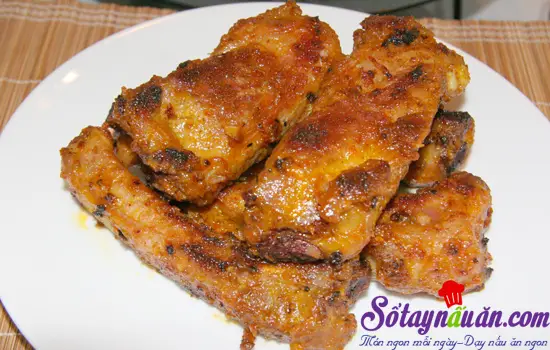Sườn nướng chao sa tế